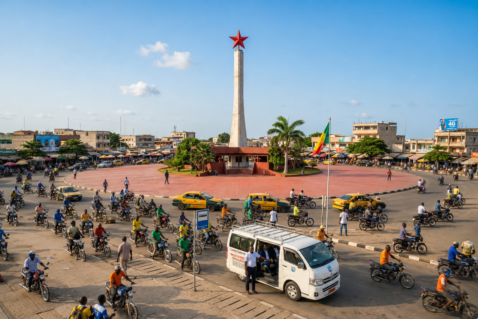 Cotonou Bénin point départ Voyage Express